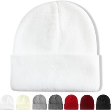NPQQUAN Beanie for Men Women Winter Hats for Mens Beanie Cuffed Knit Beanies