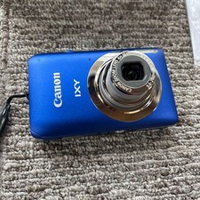 Canon IXY 210F Compact Digital Camera Blue Excellent Condition with SD Card