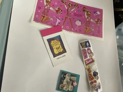 Lot #3  Vintage Barbie Paper And Cardboard Accessories