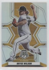 2022 Panini Mosaic Silver Prizm Bryse Wilson #95 0ky0