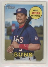 2018 Topps Heritage Minor League Edition Yasel Antuna #95 0a2