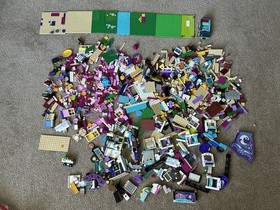 Lego Friends Lot 7+ Lbs - 41130 Amusement Park Minifigs Horses Retired Sets