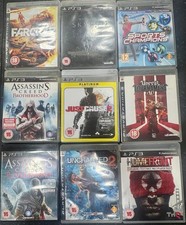 PS3 Games Bundles x9 Games Including AC: Brotherhood & AC Revelations
