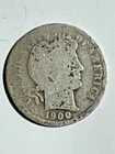 1900 Barber Dime 10C Well Circulated with AG Details