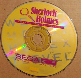 Sherlock Holmes Consulting Detective (Sega CD) Disc & Manual  Only  GOOD