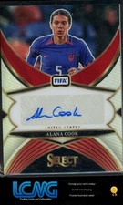2024-25 Panini Select FIFA #SS-AC Alana Cook Select Signatures R7X