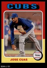 2024 Topps Heritage #151 Jose Cuas Cubs 8 - NM/MT