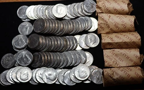 Bulk Lot of 100 KENNDY HALF DOLLARS WELL CIRCULATED 1971-2000 $50 Face Value