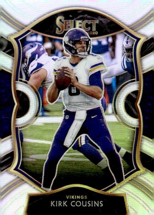 2020 Panini Select #24 Kirk Cousins Silver Prizm