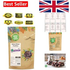 Whole Pitted Dates 1kg | Naturally Sweet,  & High in Fiber - Perfect Snack! 10.99 per kilo