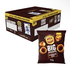 Hula Hoops Big Bbq Beef 20x70g PMP £1.35 Free Delivery