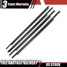 4x For Mitsubishi Outlander 06-2012 Car Window Weatherstrip Seal Belt Moulding