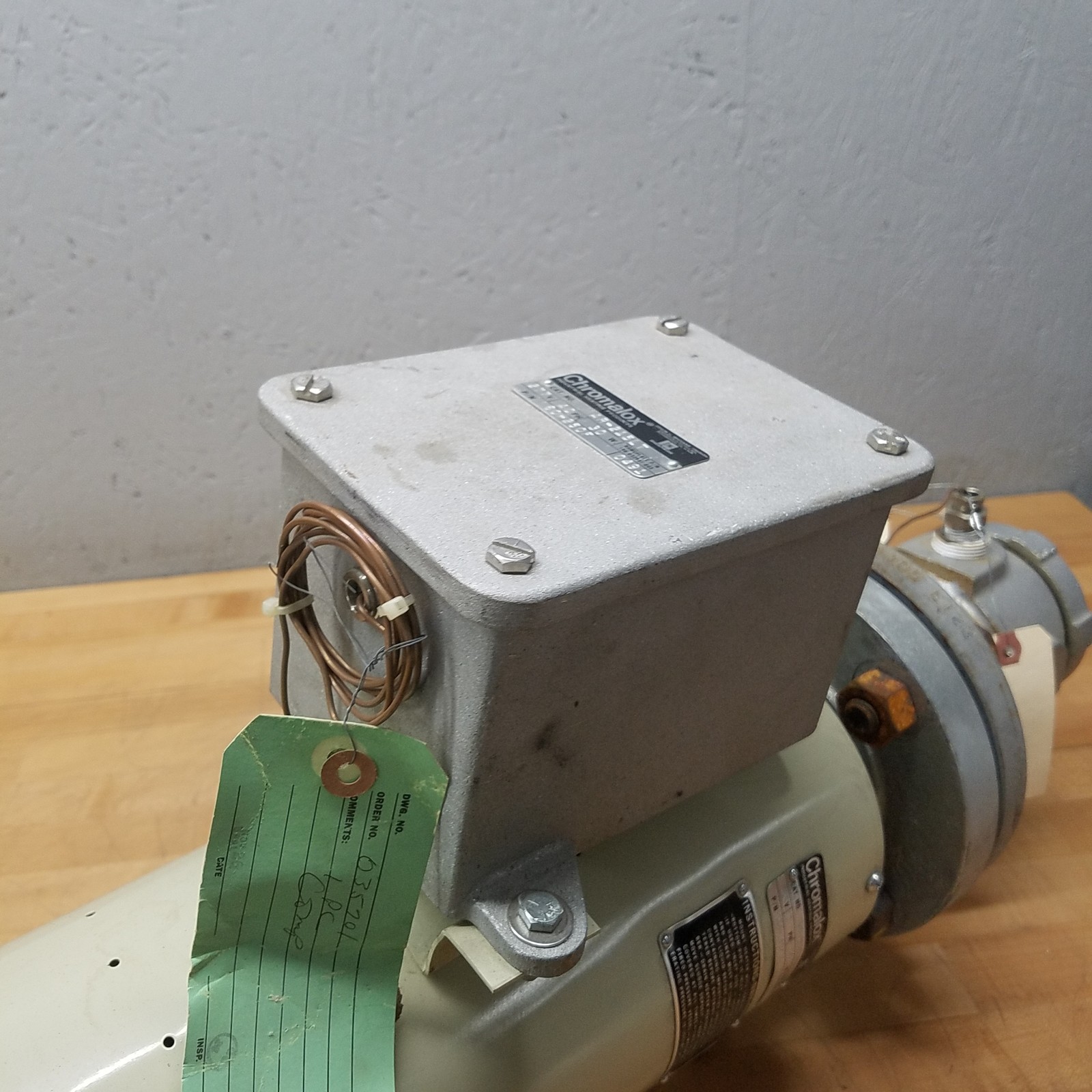 Chromalox NWH-3625E2 NWH Series Water Heater With AR-215LT Thermostat - USED