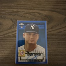 2021 Topps Chrome Platinum Anniversary 61/99 Clarke Schmidt #PA-CLS Auto 5l1