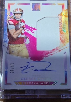 2024 Impeccable Extravagance Patch Auto Impeccable George Kittle Silver /35 