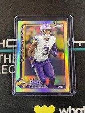 2025 Topps Chrome Football - Jordan Addison #202 Refractor 