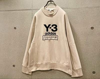 Y-3  YOHJI YAMAMOTO スウェット Sold out] Y-3 Yohji Yamamoto Logo Oversized Sweatshirt Trainer | eBay
