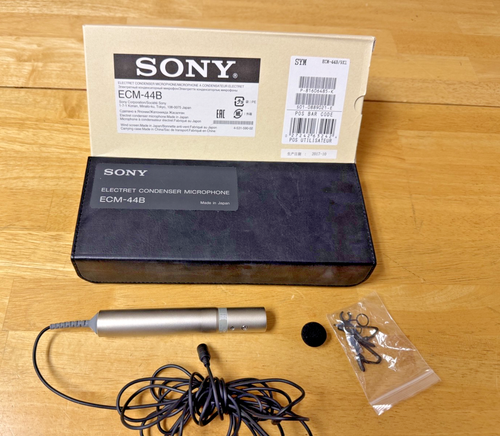 SONY ECM 50PS ELECTRET CONDENSER MICROPHONE TESTED AND WORKING | eBay