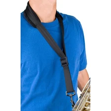 ProTec Saxophone Neck Strap with Velour Pad and Metal Swivel Snap (Junior Size,