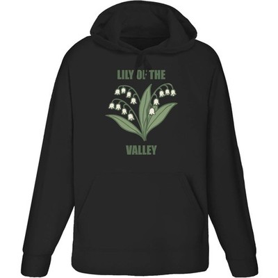 Hoodie / Kapuzenpullover ''Maiglöckchen Blume'' für Erwachsene (HO056961)