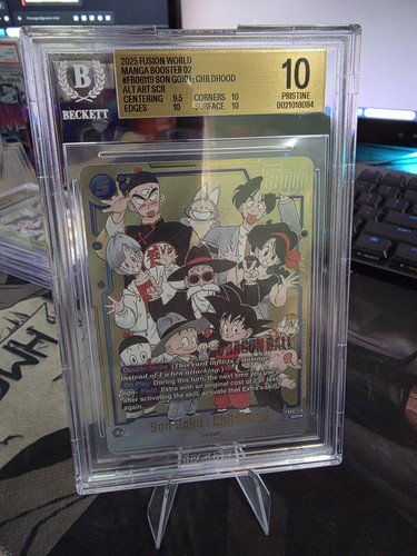 Dragon Ball Super Son Goku: Childhood FB06-119 SCR Alt Art Foil BGS 10