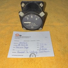 Airborne Gyro Suction Vacuum Indicator Gauge, P/N: 1G3-4