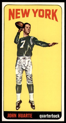 John Huarte #117 1965 Topps card
