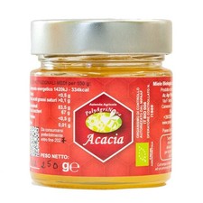 Miel d'acacia italien bio PolyAgriNova 250g, goût délicat et floral.