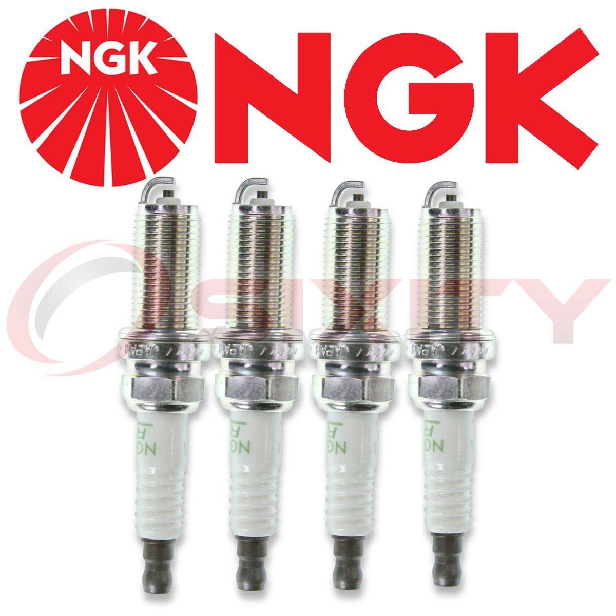 4 PCS - NGK 6376 V-Power Spark Plugs LFR5A-11