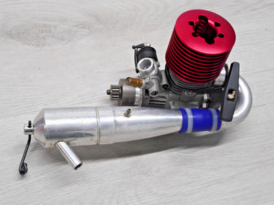 Thunder Tiger Eb4 S2 Pro S2.5 Pro 21 Motor mit Vergaser Seilzugstarter Kupplung Auspuff