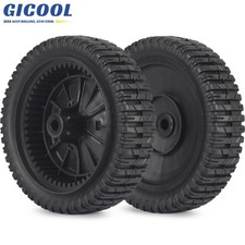 GICOOL 2Pk 180775 180773 72-077 8" Front Wheels for Craftsman AYP MTD Lawn Mower