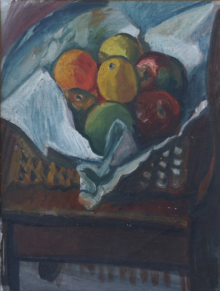 Stilleben mit Äpfeln Expressionist expressiver Realismus - Bild 2 von 4