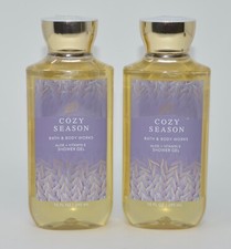 2 NEW BATH BODY WORKS COZY SEASON SHOWER GEL WASH ALOE VITAMIN E 10OZ LARGE