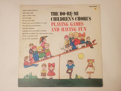 The Do-Re-Mi Children's Chorus - Playing Games and Having Fun (Vinyl Record LP)