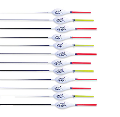 different SIZES and LOTS in new TACKLE BOX Rizov RF146 POLE FLOATS 