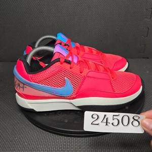 Nike Ja 1 Fuel Shoes Mens 7.5 Orange Blue Athletic Trainers Sneakers