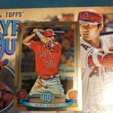 F87109  2019 Topps Gypsy Queen Chrome Box Toppers #1 Mike Trout ANGELS