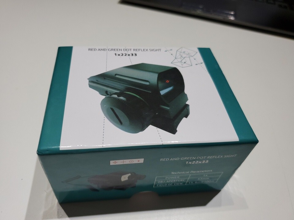 Feyachi Red and Green Dot Reflex Sight 1x22x33. eBay