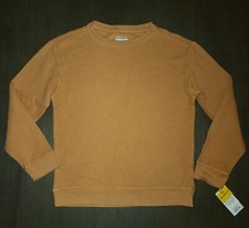 NEW BOYS CAT JACK TEXTURED CREWNECK PULLOVER SWEATSHIRT SIZE M 8