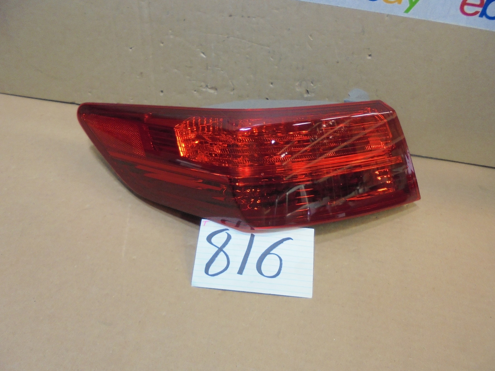 13 14 15 Acura ILX DRIVER Side Tail Light Used Rear Lamp #816T
