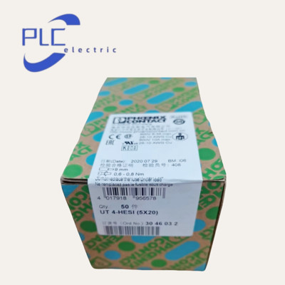 3046032 10PCS NEW Phoenix UT 4-HESI 5X20 Fuse Terminal Terminal 500V 6.3A