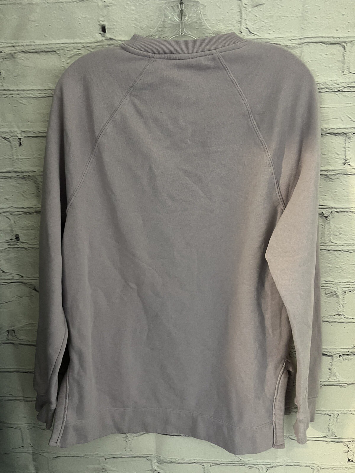 Universal Threads Lilac Solid Sweatshirt Cotton/P… - image 5