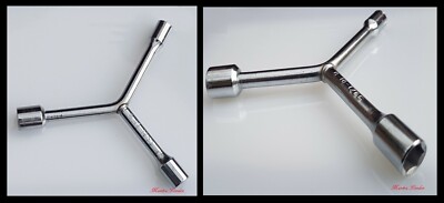 3 in 1 KLEINE MUTTERN Radstrebenschlüssel Auto Van Fahrrad Steckschlüssel Reifen Mutter 8 10 12 mm