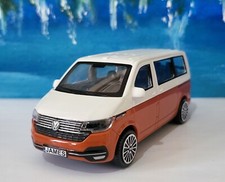 VW T6.1 Transporter Crew Van 1:43 Model - PERSONALISED PLATES - Gift Birthday