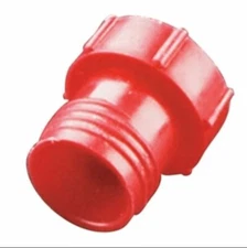 Caplug PDE-4, PE-LD25, 7/16-20 Threaded Plastic Plug for Flareless Tube and Nut 