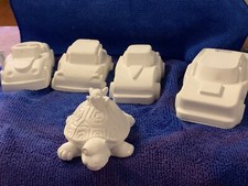8 Kids arts crafts kit Painting Mold Kit With paint, Brush everything Provided