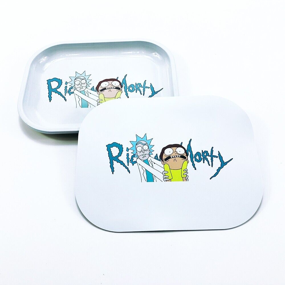 DonkeyGear Cigarette Rolling Tray with Magnetic Lid Cover Rick Look at It!. Available Now for 9.99