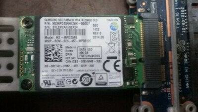 Dell 8YT4H Samsung 256GB mSATA SSD Solid State Drive MZMPD256HAGM