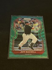 2021 Panini Prizm Baseball Jeff Bagwell Green Wave Prizm #40 Houston Astros