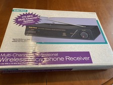 Radio Shack 170 Multi Channel Wireless Microphone 32-1233 Receiver New